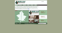 Desktop Screenshot of mapleleafdistribution.com
